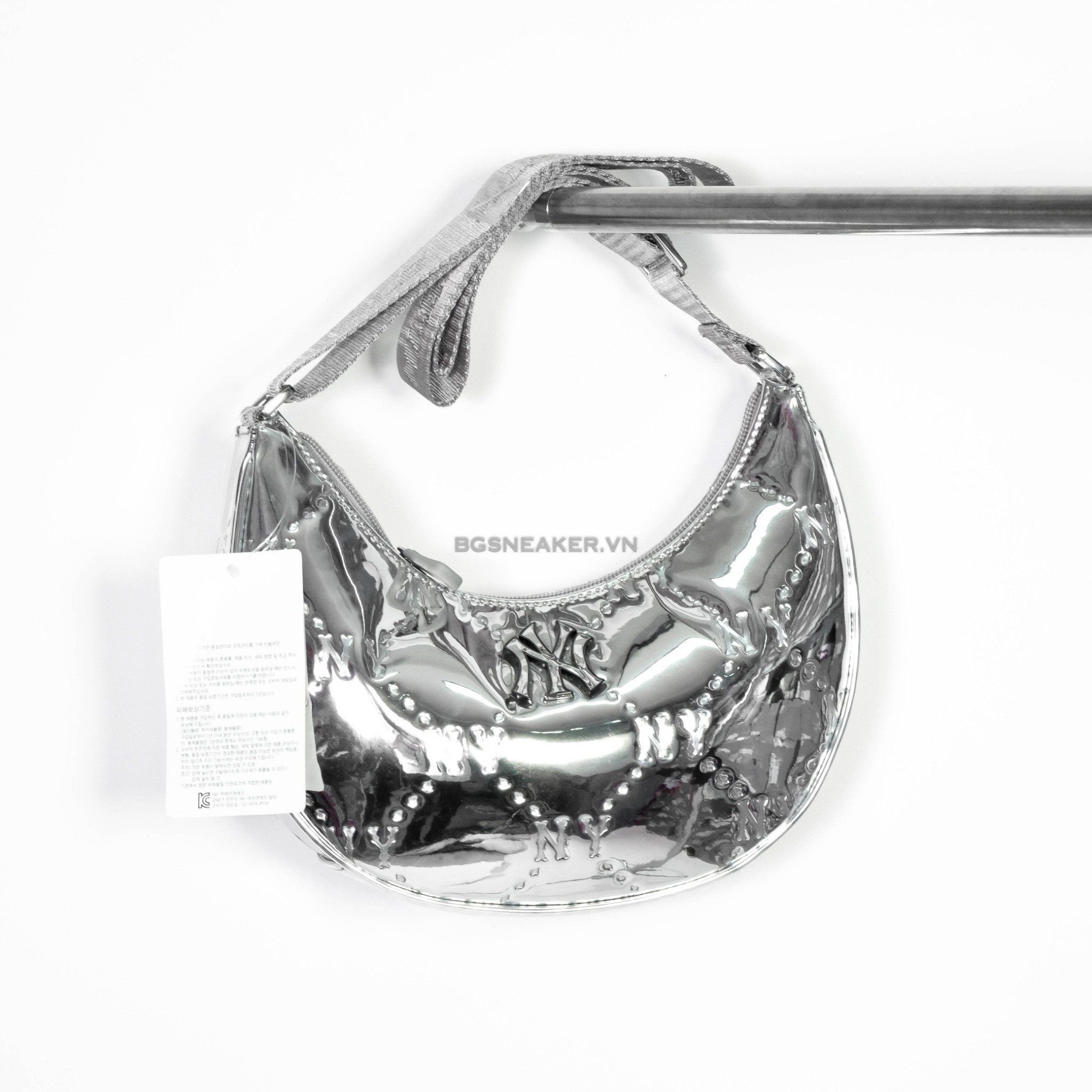  Túi Đeo Vai Nữ MLB Shoulder Bag  SLIVER 7ACRMD75  50SIS 