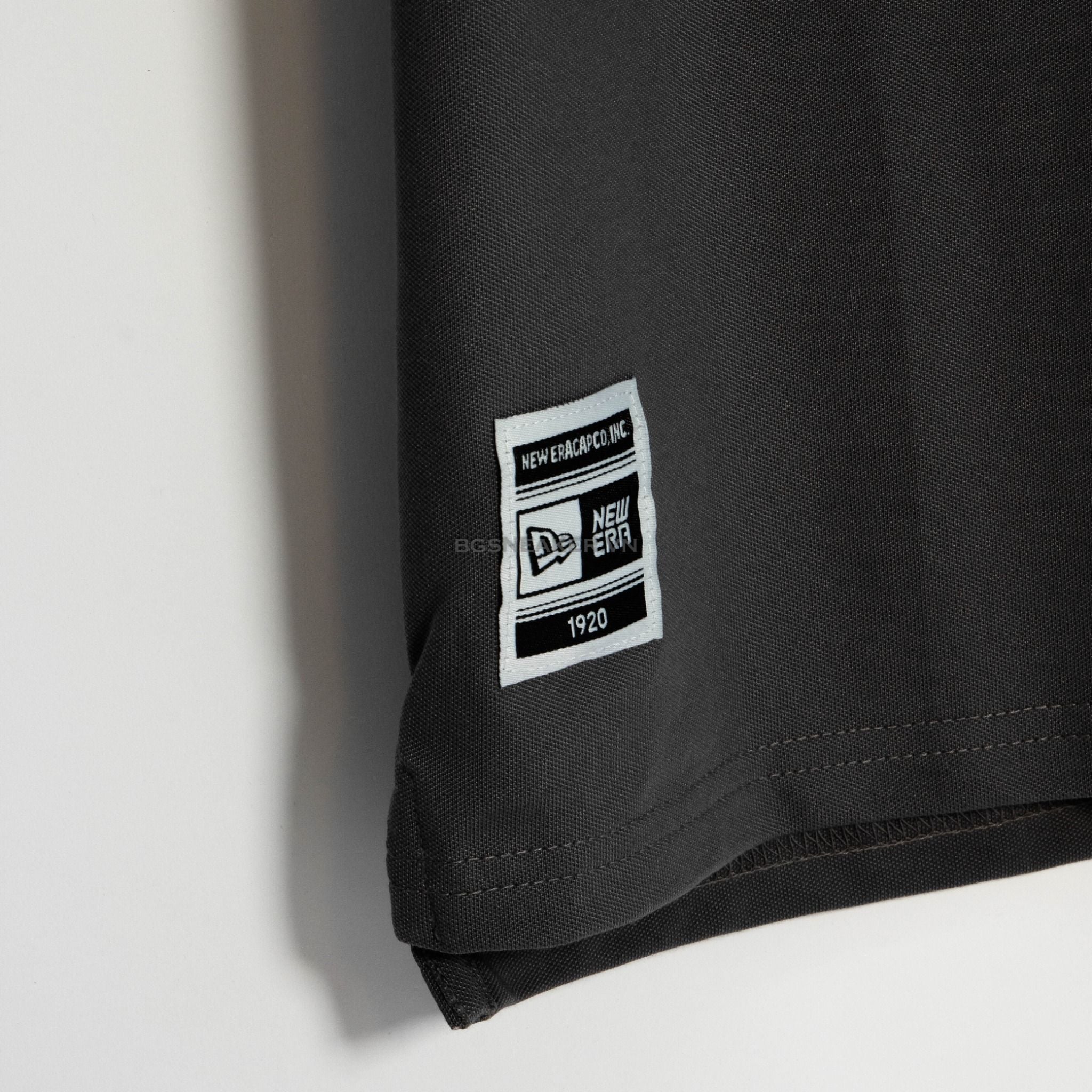  Áo Thun Polo New Era Yankee Grey Logo Black Basic 14568976 