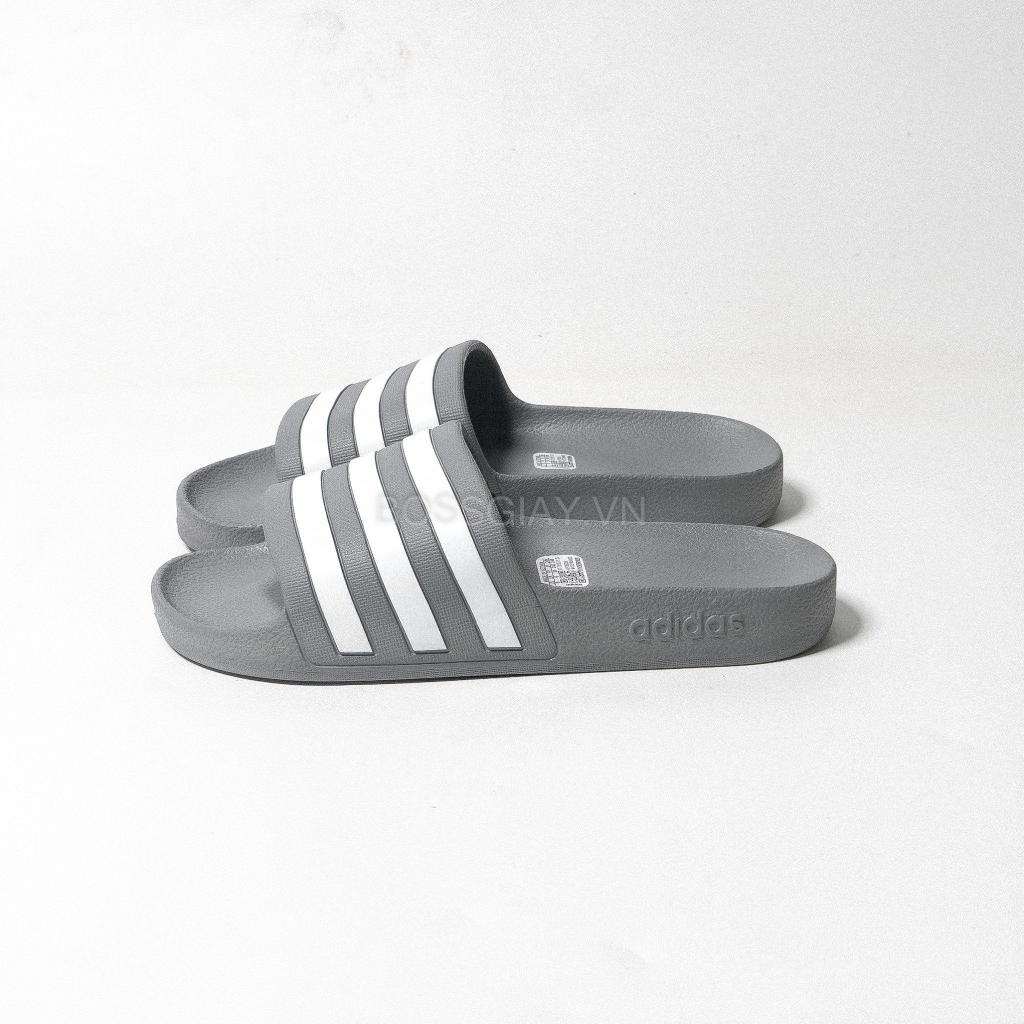  Adidas Adilette Slide Aqua Grey [ F35538 ] 