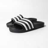  ADIDAS ADILETTE AQUA SLIDE BLACK WHITE [ F35543 ] 