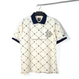  Áo Polo New Era NY Mono Cream Navy 13533546 