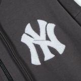  Áo Khoác New Era Hoodie Full Zip NY Yankees Grey White 14397968 