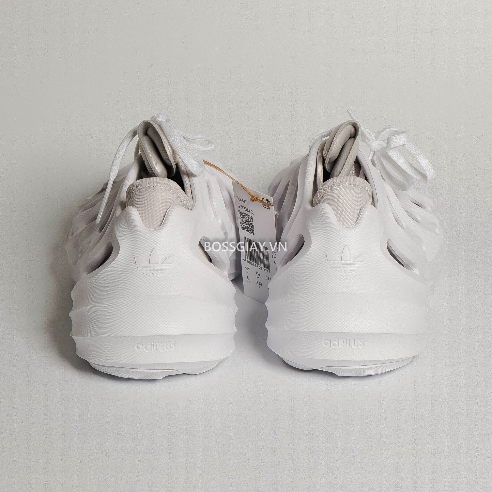  [ IE7447 ] Adidas adiFOM Q White Grey 