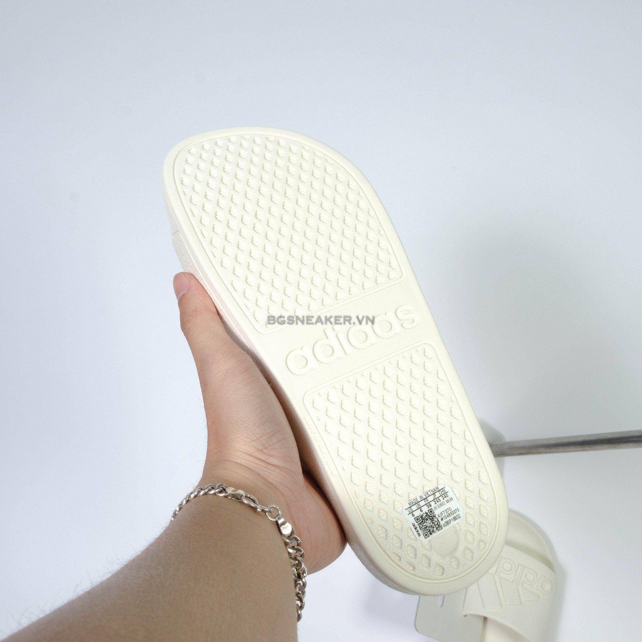  Dép Adidas Adilette Aqua White IF7370 