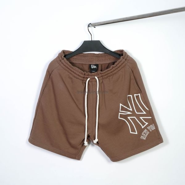  Quần Short New Era NY Brown  White 13554469 