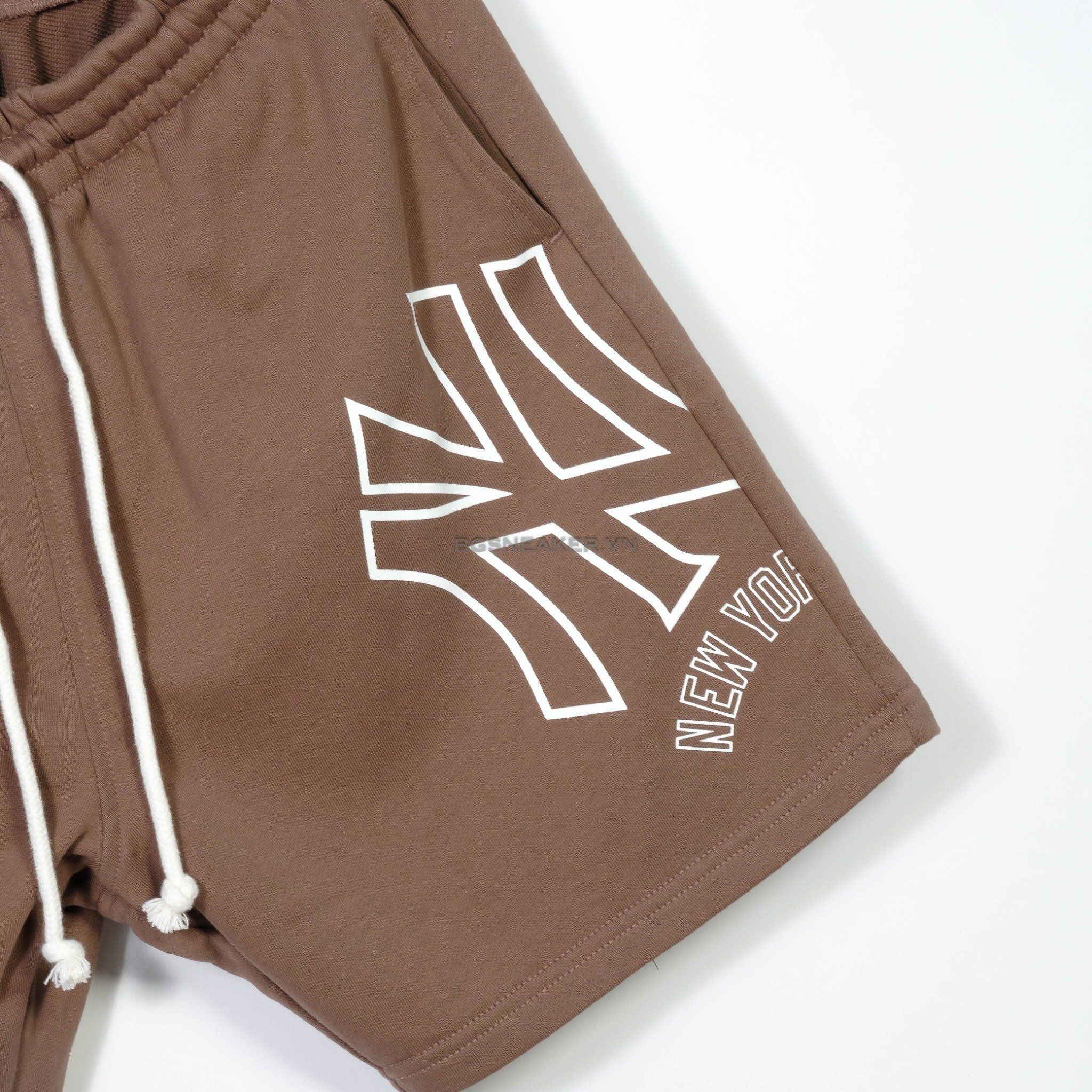  Quần Short New Era NY Brown  White 13554469 