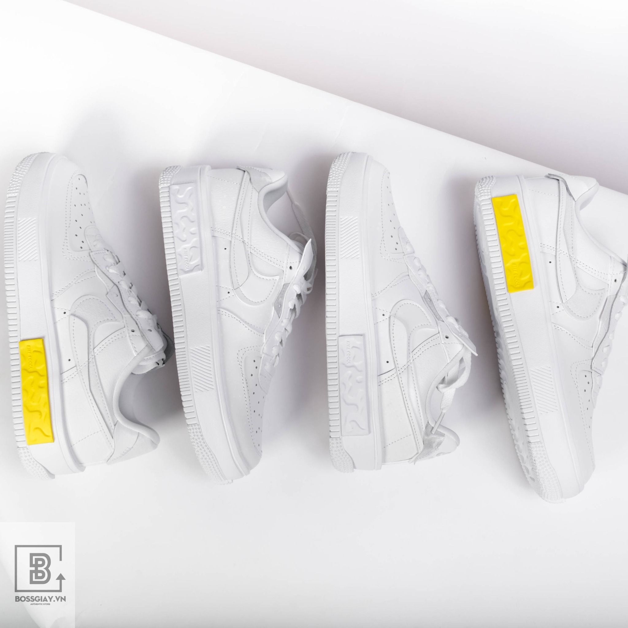  [DA7024-101] NIKE AIR FORCE 1 FONTANKA WHITE YELLOW 