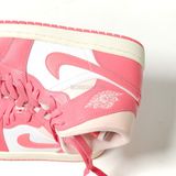  Nike Air Jordan 1 Mid  Strawberries And Cream  [  BQ6472-186  ] 