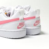  Nike Court Borough Low 2 white Pink BQ5448-124 