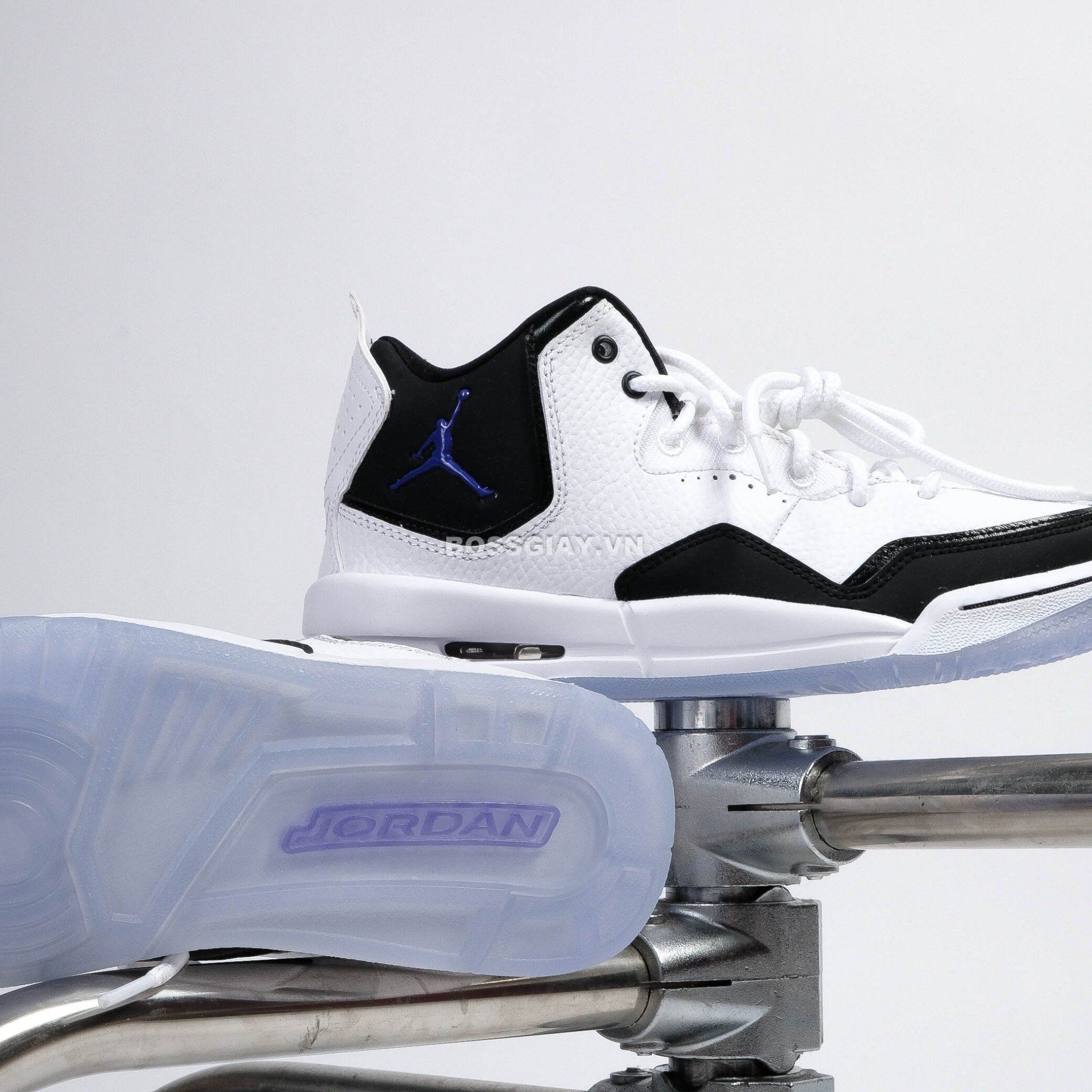  Nike Air Jordan Courtside 23 White Dark Concord | AR1002-104 