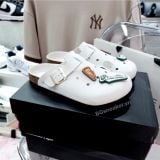  Dép Champion Sandal Birken White Grey U5AFASU19F1 