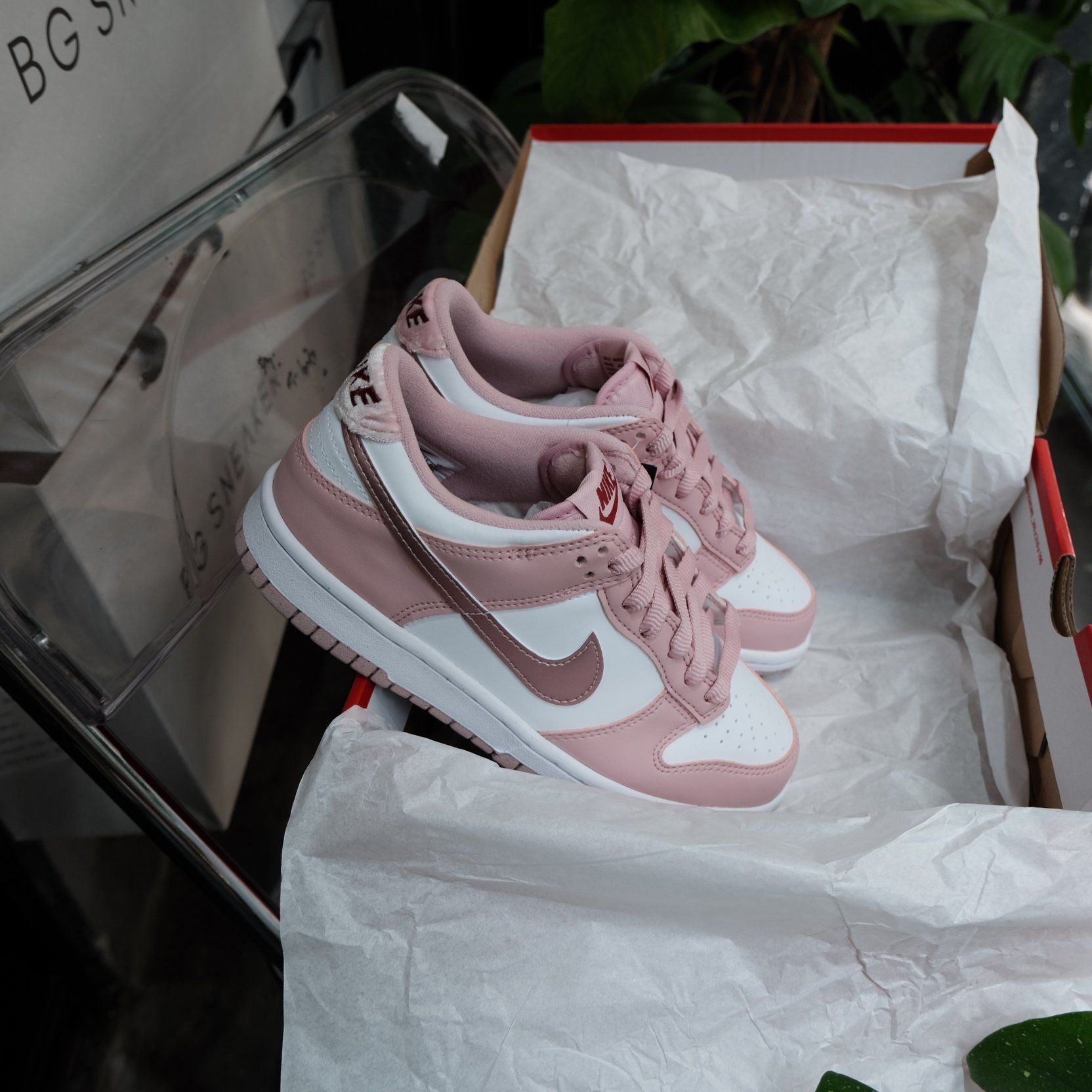  Giày  Nike Dunk GS Low Pink Velvet  DO6485-600 