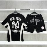  Áo thun New Era NY Black White  19228386 