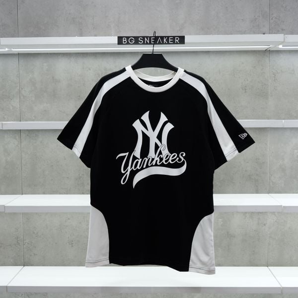  Áo thun New Era  Yankees Black White 12224584 