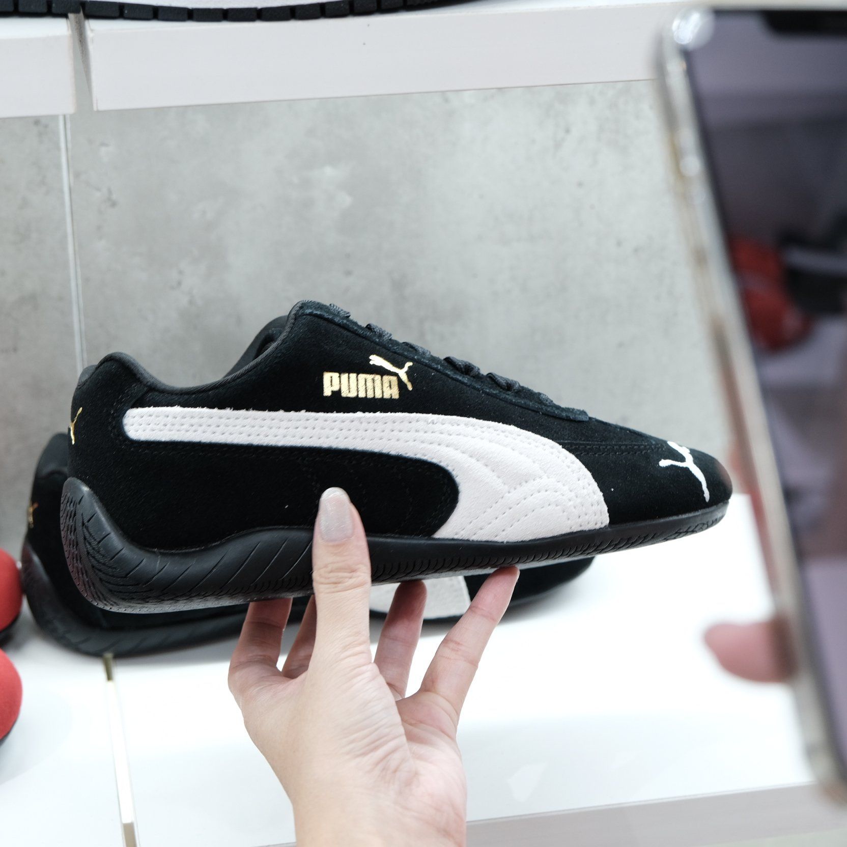  Giày Puma Speedcat OG Black 