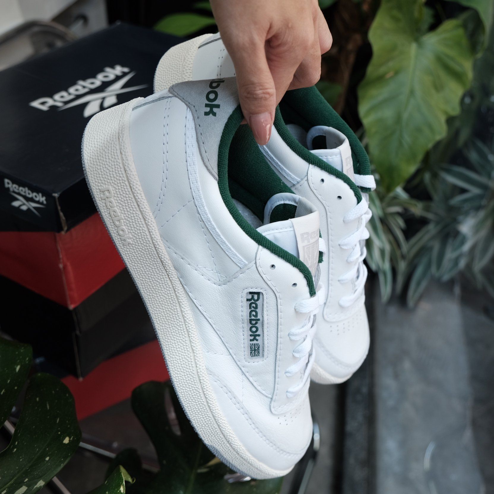  Giày Reebok Club C 85 White 100032970 