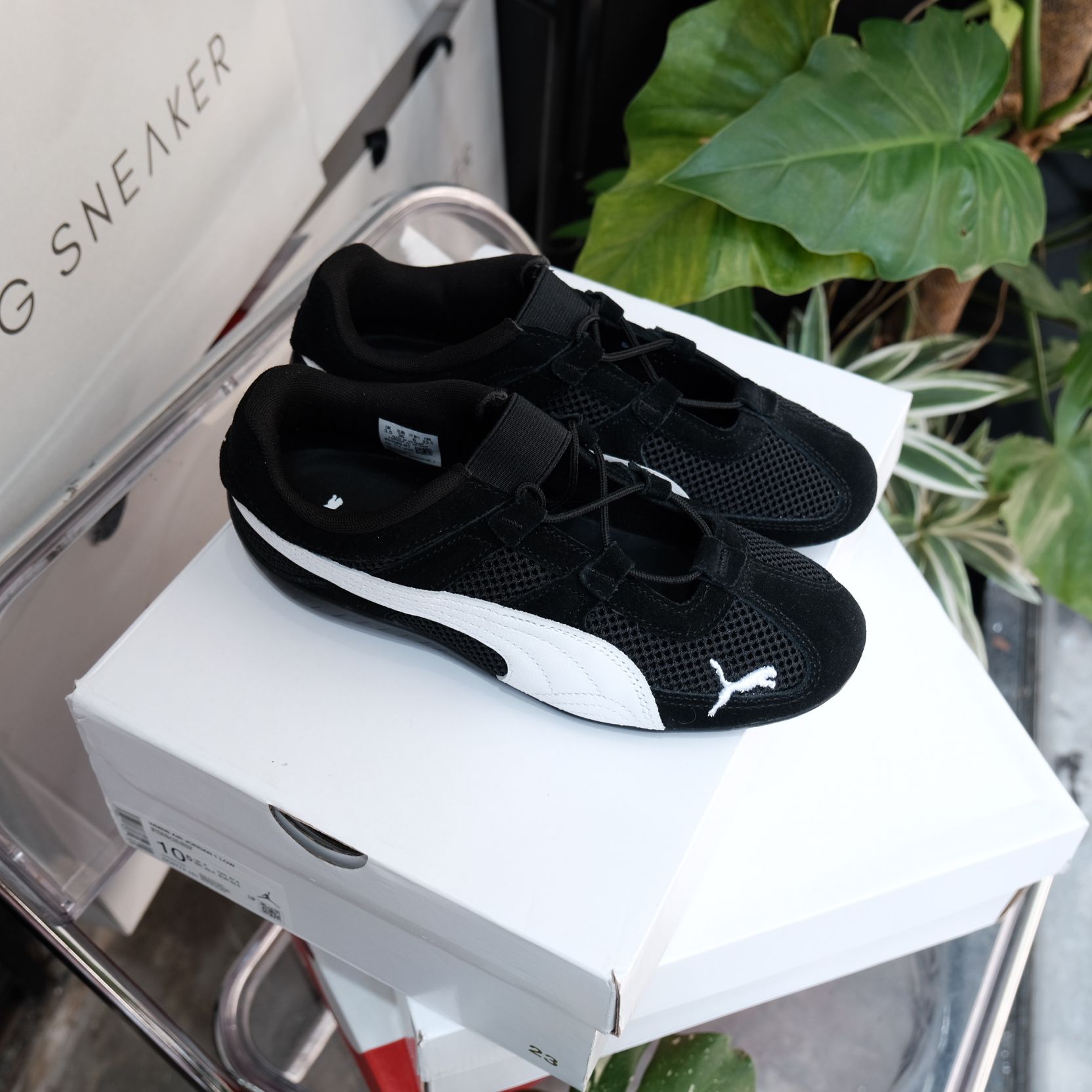  Giày Puma Speedcat Go 'Black White' 403589-01 