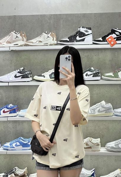  Áo Thun New Era Multi Logo  Cream 13560487 
