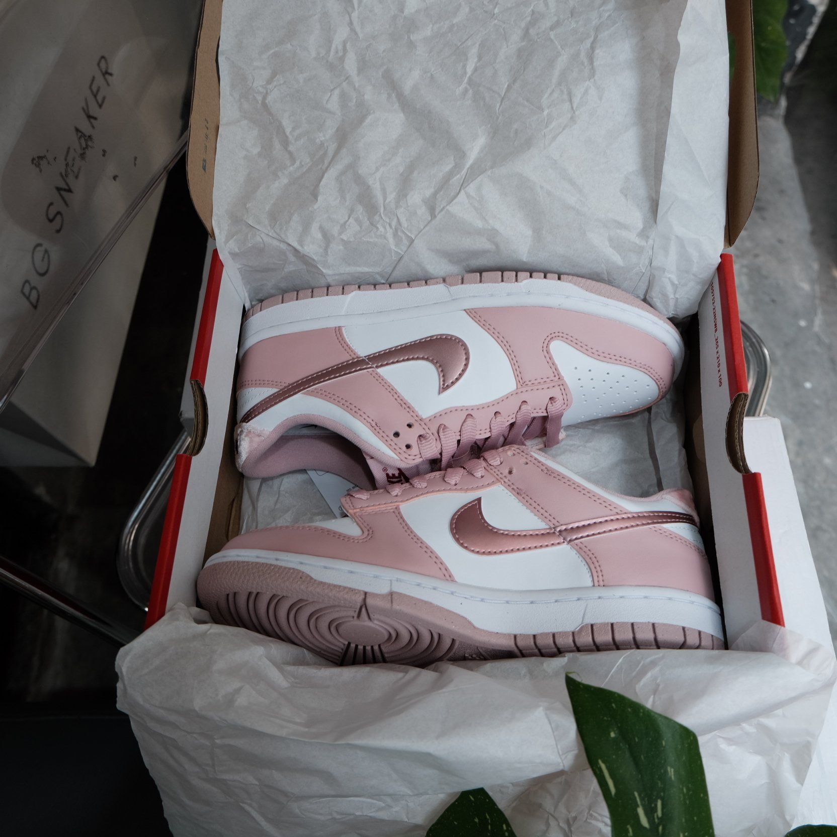  Giày  Nike Dunk GS Low Pink Velvet  DO6485-600 