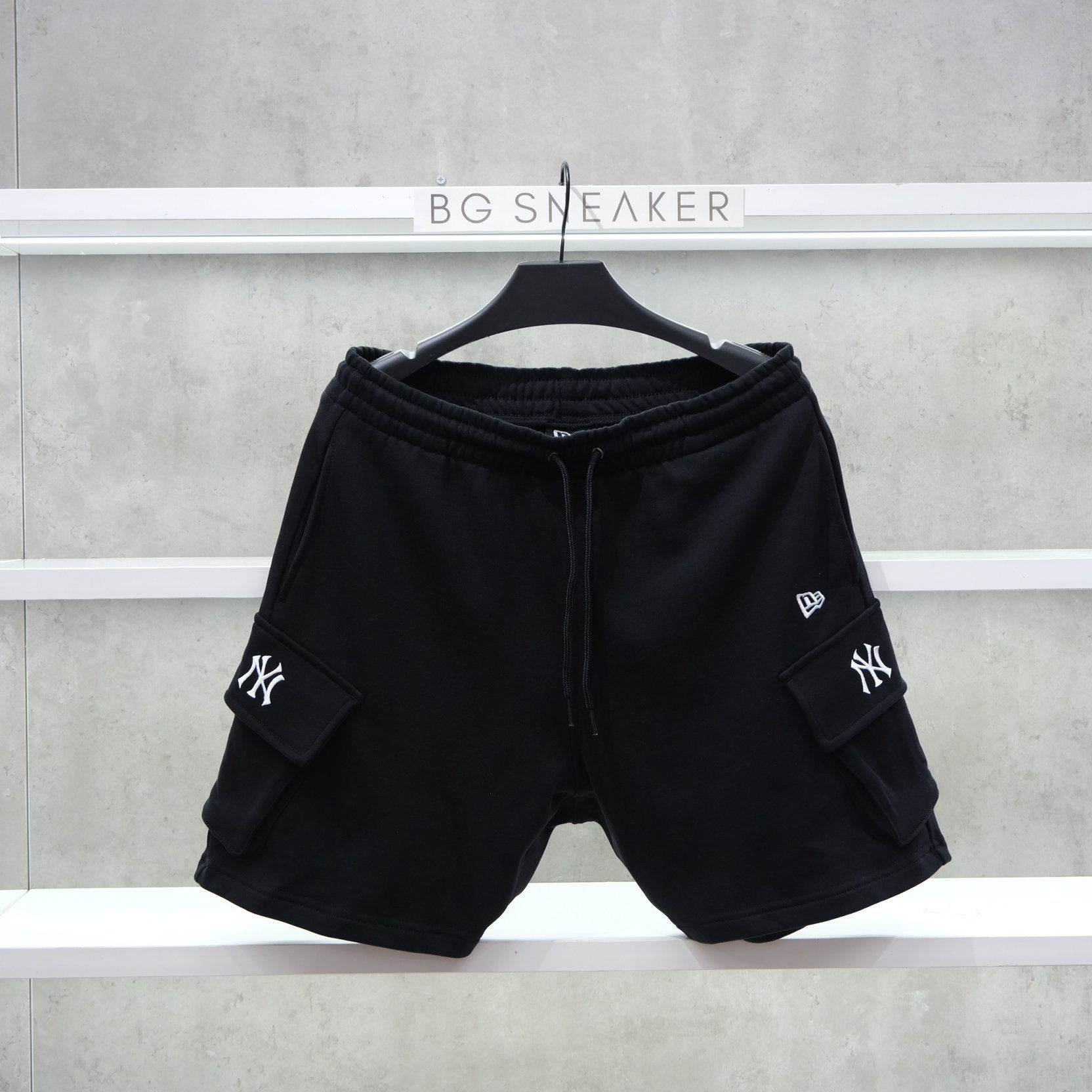  Quần Short New Era NY BLACK logo White 12445587 