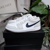  GIÀY Nike Air Jordan 1 Low Midnight Navy Neutral Grey 553558 146 
