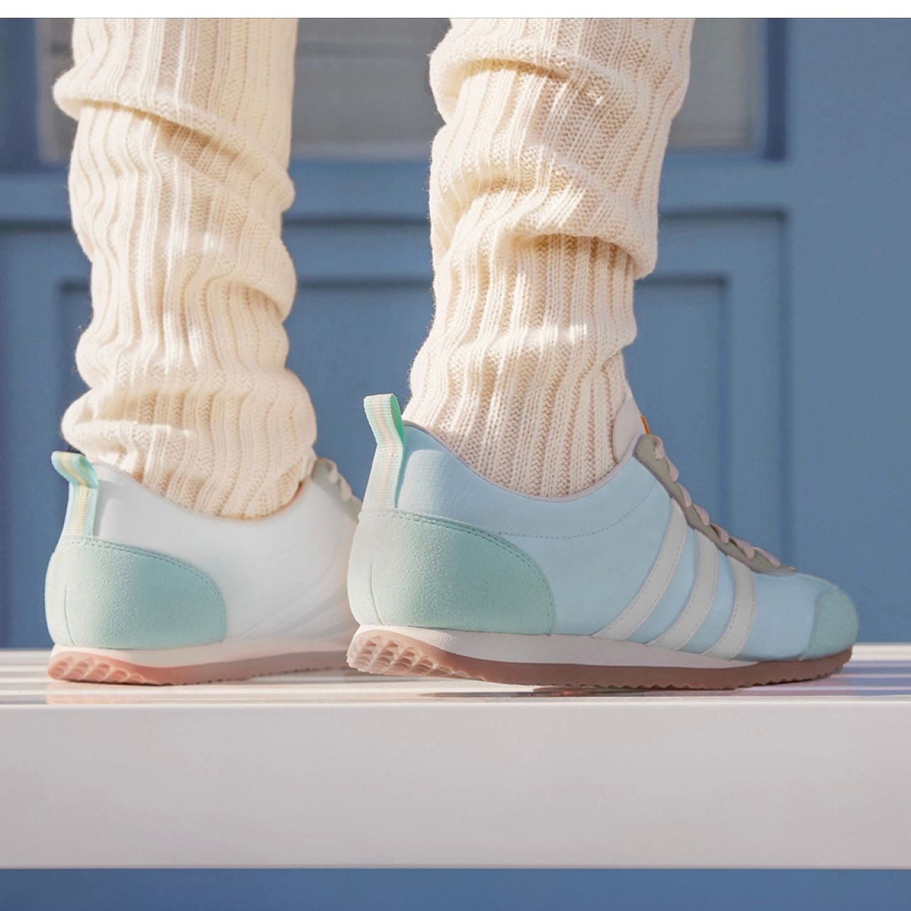 ADIDAS VS JOG 2.0 WHITE BLUE - JI2434 – BG SNEAKER