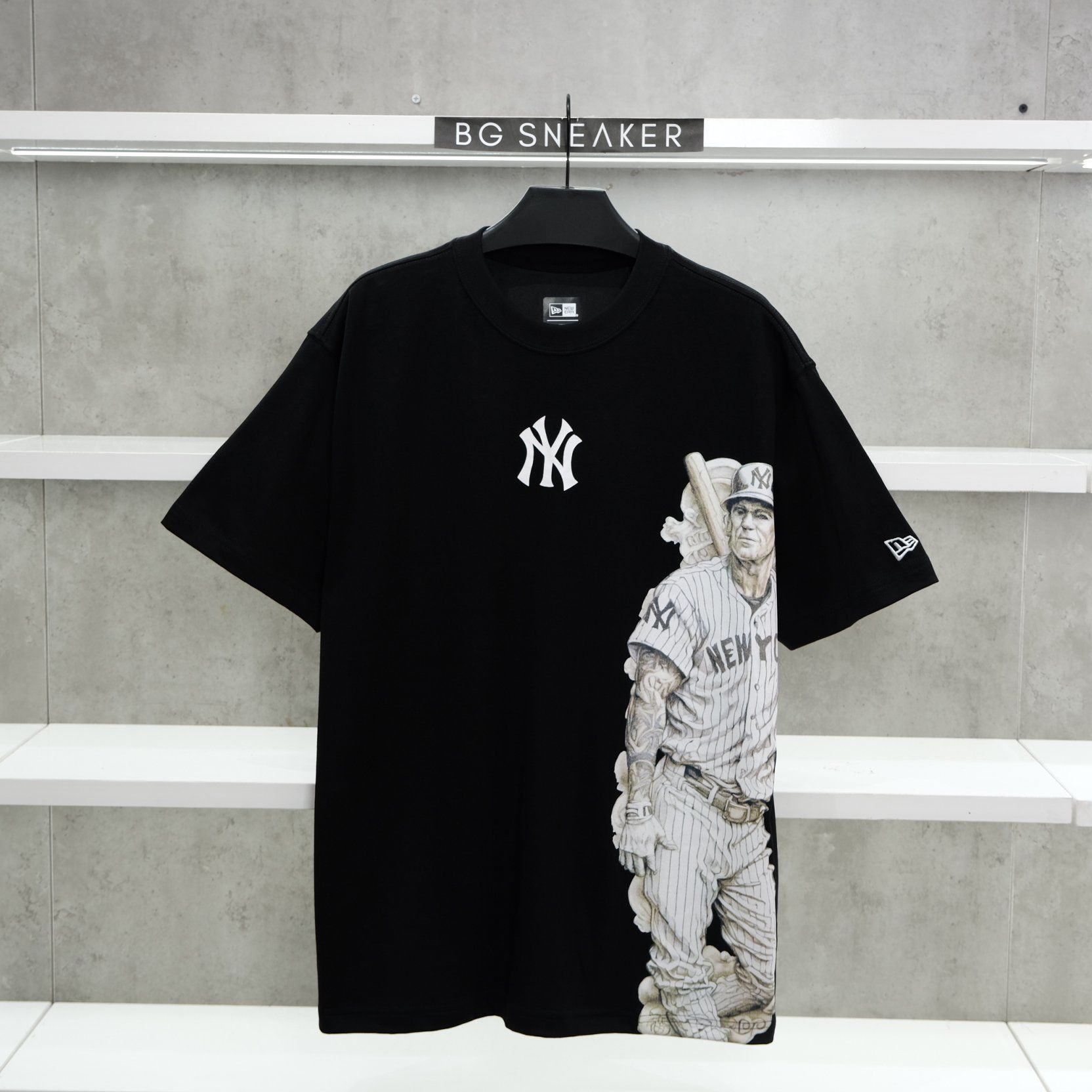  Áo Thun New Era New York Yankees Player Black 12224583 