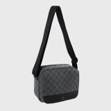  Jordan Monogram Crossbody Bag Sliver BLACK 