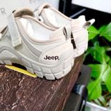  Giày Jeep Mary Jane Velcrot Grey [ PD241WAS873 ] 