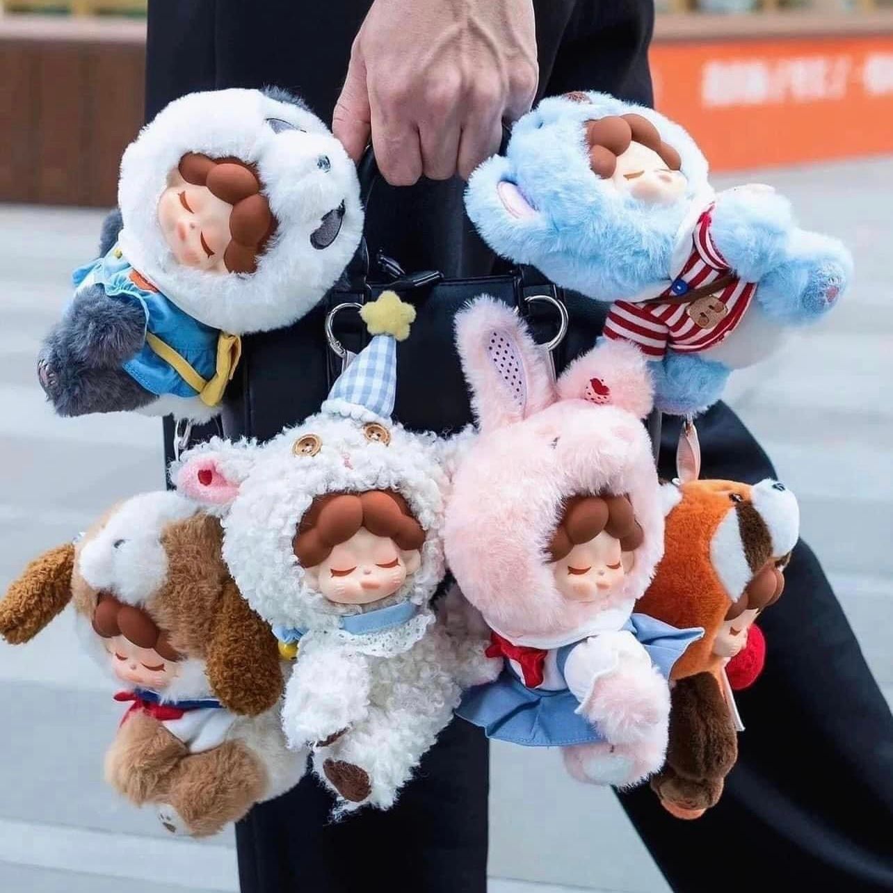  POP MART Blind Box Zoo School Series Plush Doll 