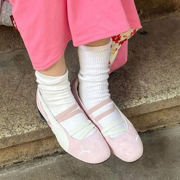  Giày Puma  Speedcat Ballet SD Pink White 401287-01 