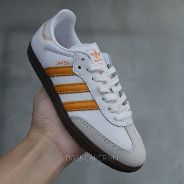  Giày Adidas Samba OG ‘White Equipment Orange’ (Wmns) IE6521 