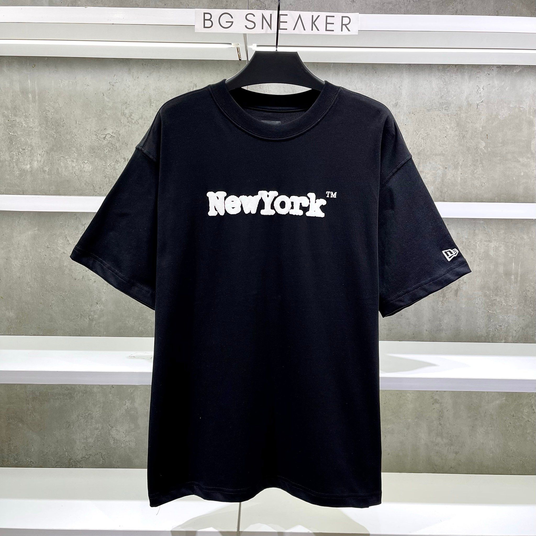  Áo Thun New Era New York Black White 15655588 