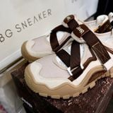  Giày Jeep Mary Jane Velcro ''Choco'' [PD241WAS873] 