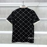  Áo Polo New Era Yankee Monogram Black White 13533547 