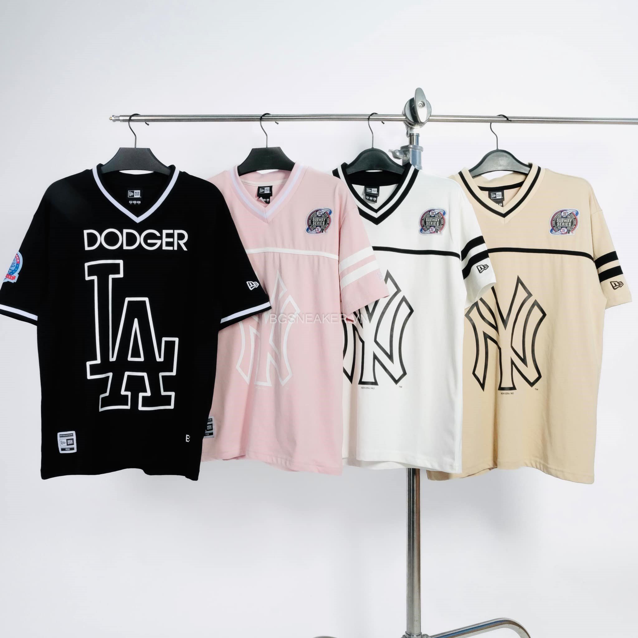  Áo Thun New Era Jersey Subway Series New York Yankees Big Logo White  13505021 
