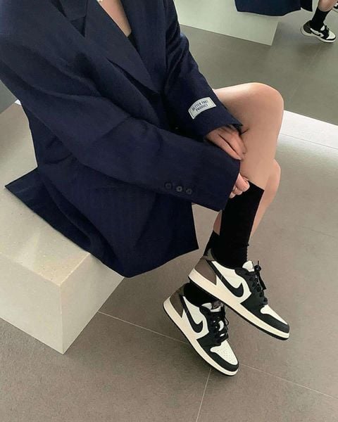  Giày Nike Jordan 1 Retro Low OG GS ‘ Mocha ’ CZ0858-102 