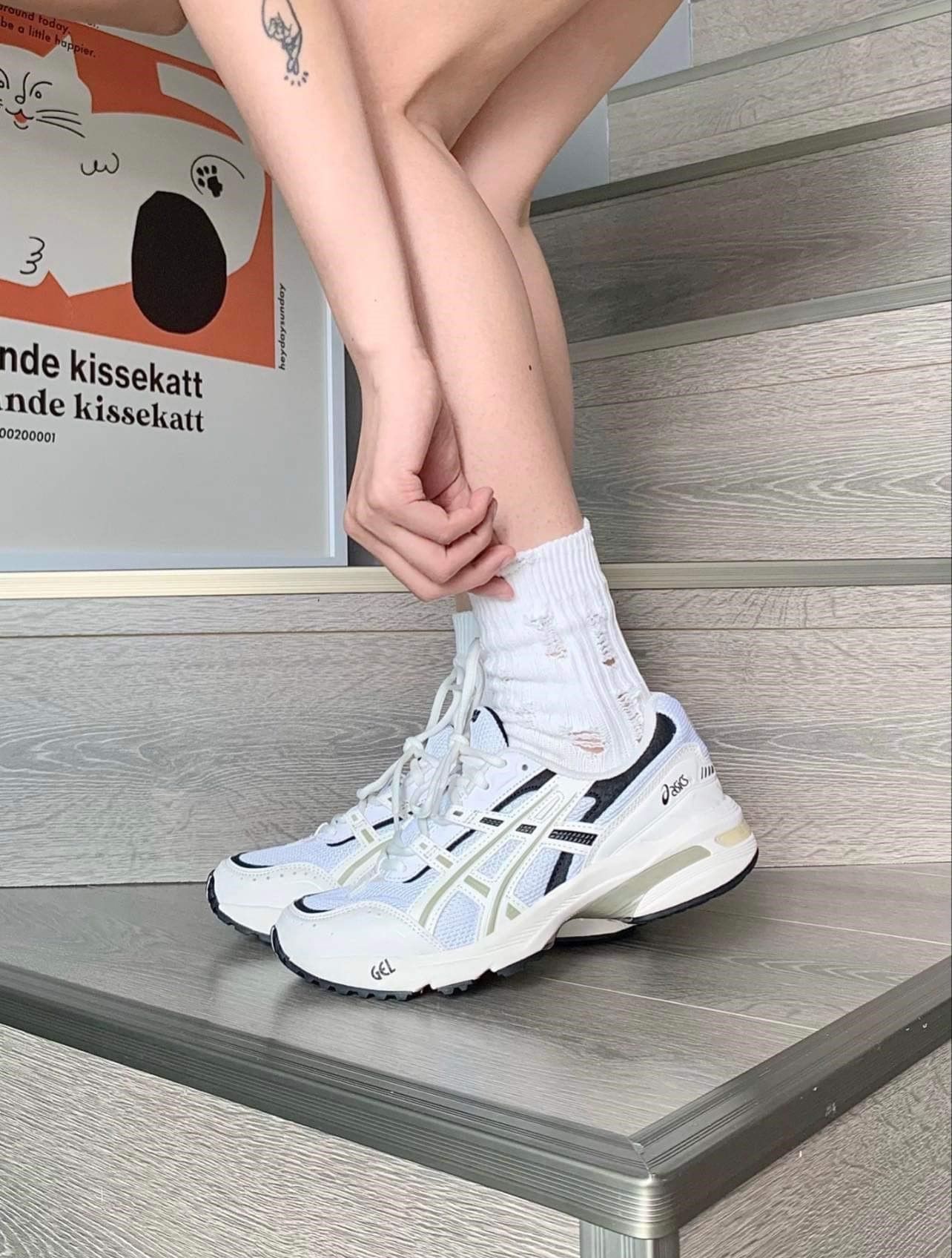  Giày Asics Gel 1090 Grey Black 1203A243 - 028 