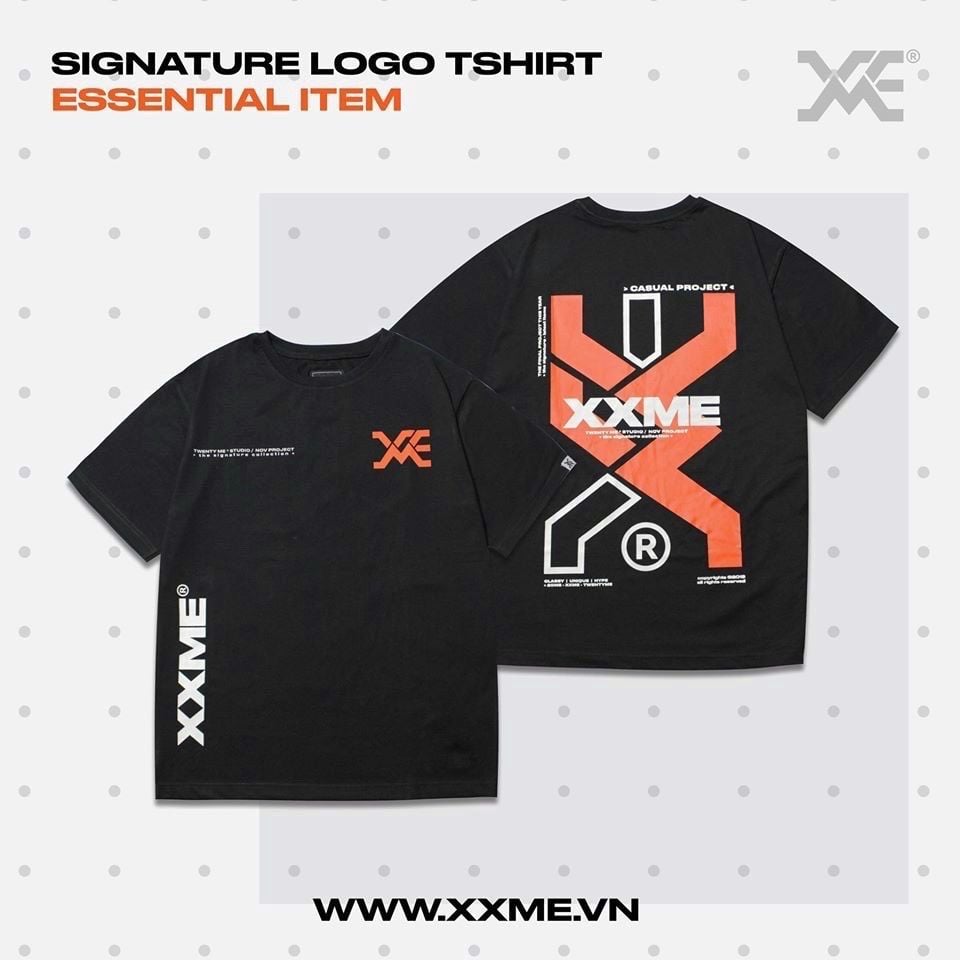  Áo Thun SIGNATURE TSHIRT - Black 