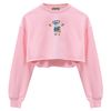  Áo Croptop Academy - Pink 