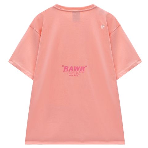  Áo Thun Rawr Shadow - Pink 