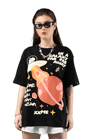  Áo Thun Galaxy FarFar - Black 