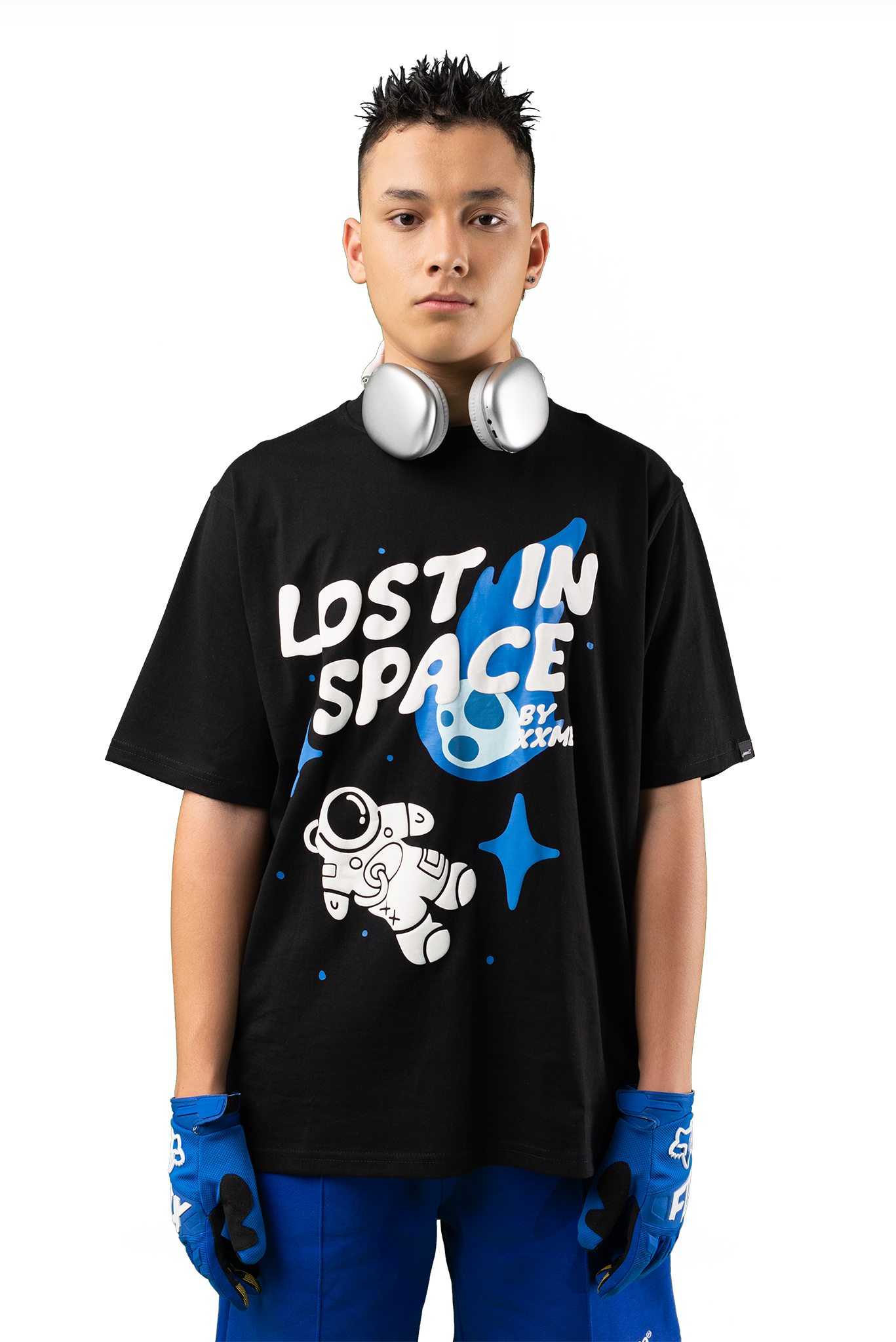  Áo Thun Lost In Space - Black 