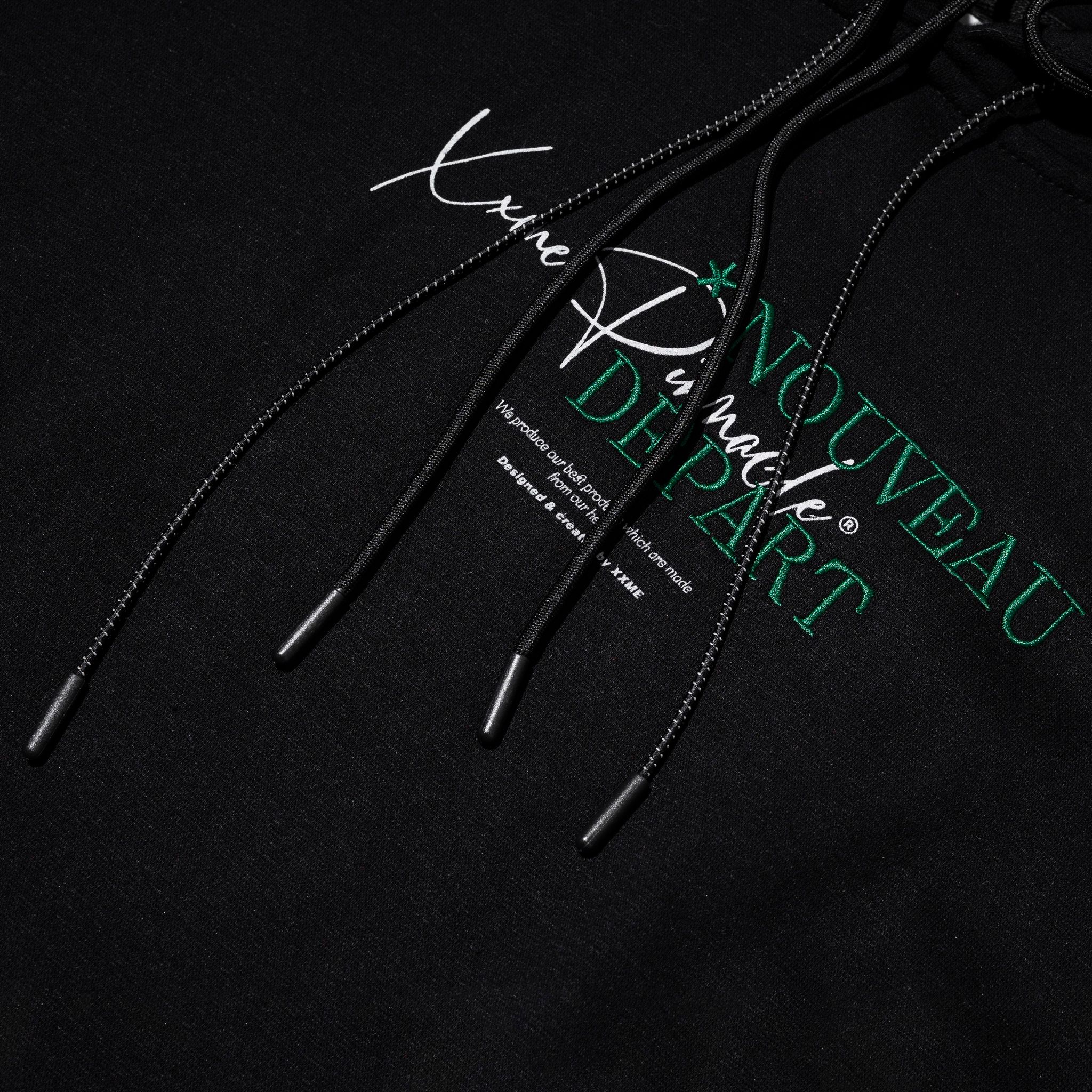  Áo Khoác Nouveau Départ Hoodie - Black 