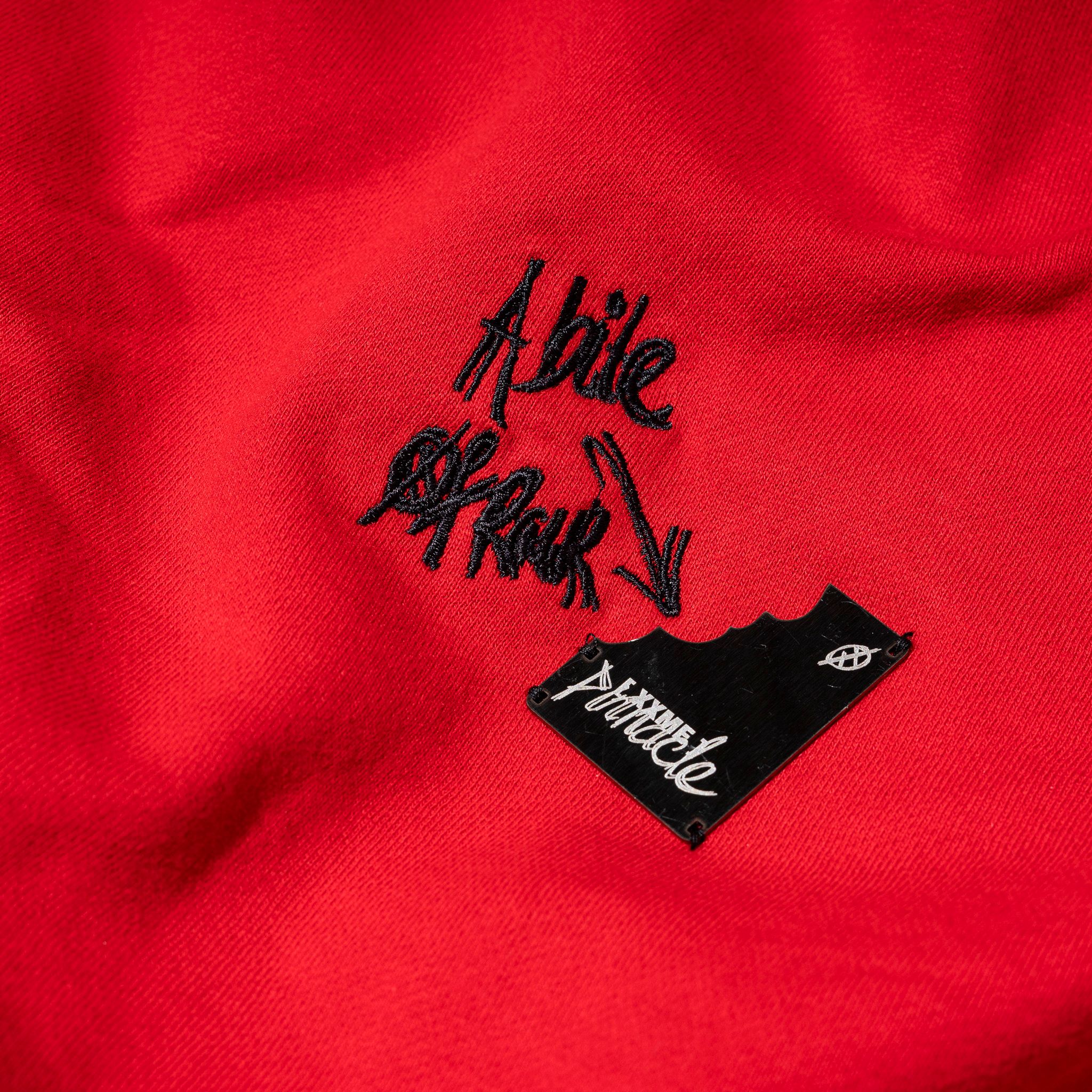  Áo Khoác Blur Hoodie - Red 