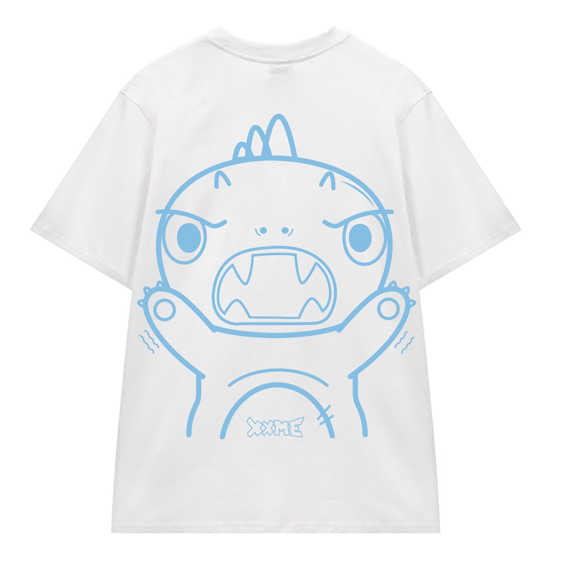  Áo Thun Angry RAWR Tshirt - WHITE 