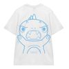  Áo Thun Angry RAWR Tshirt - WHITE 