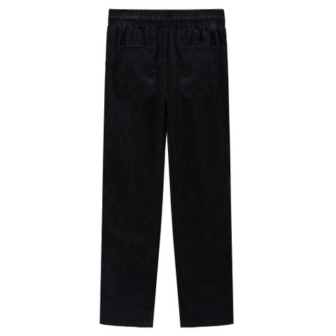  Quần Dài Logo Corduroy - Black 
