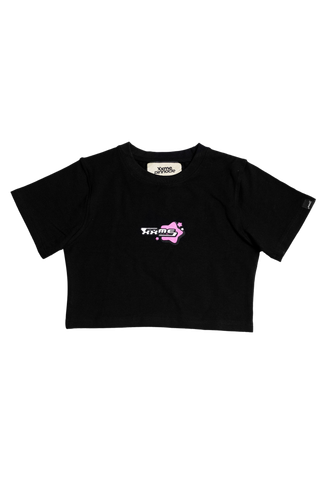  Áo Croptop Nữ Y2K - Black 