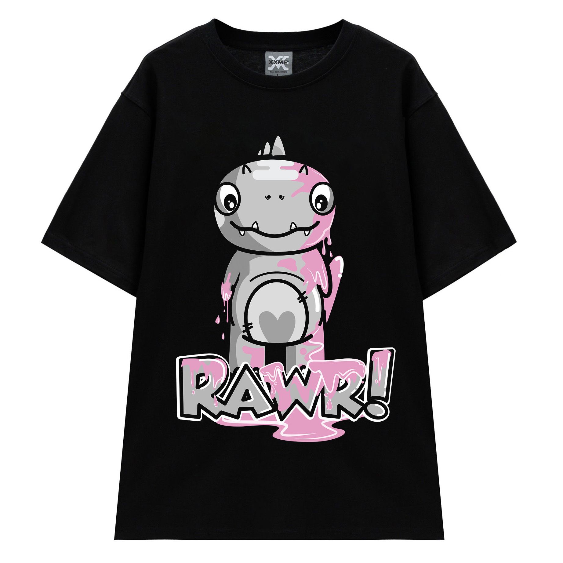  Áo Thun RAWR - Dripping Tshirt - BLACK 